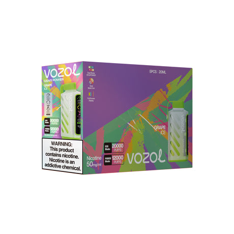 VOZOL Gear Power 20000 Puffs Disposable Device - 20000 Puffs