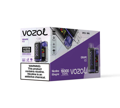 VOZOL Vista 16000 Puffs Rechargeable Disposable Device - 16000 Puffs