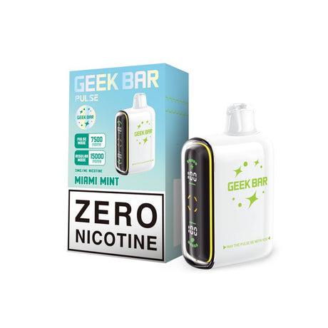 Geek Bar Pulse 15K Zero Nicotine Rechargeable Disposable Device – 15000 Puffs