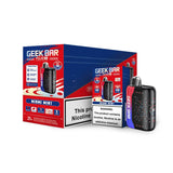 Geek Bar Pulse X 25K Puff PATRIOT EDITION Rechargeable Disposable Device – 25000 Puffs (2 Box per Flavor Max Limit)