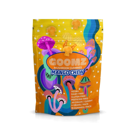 Goomz Mushroom Gummies 0.40 Grams per Gummy 10CT