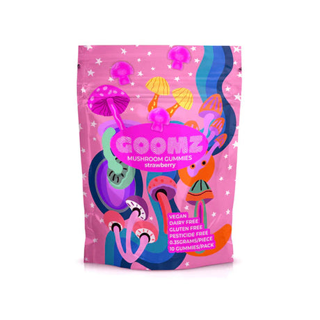 Goomz Mushroom Gummies 0.40 Grams per Gummy 10CT