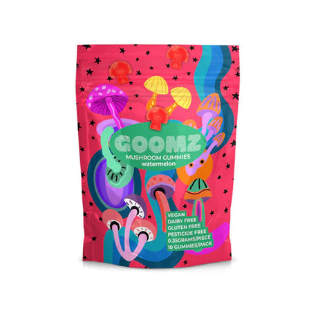 Goomz Mushroom Gummies 0.40 Grams per Gummy 10CT