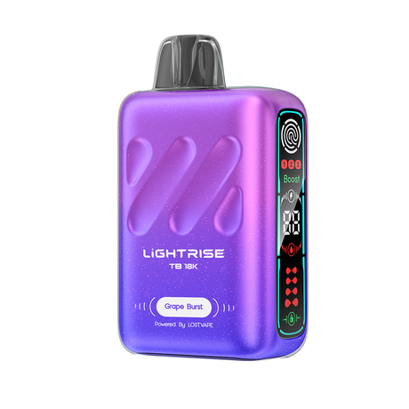 LIGHTRISE TB 18K Disposable Device Powered by LOST VAPE - 18000 Puffs