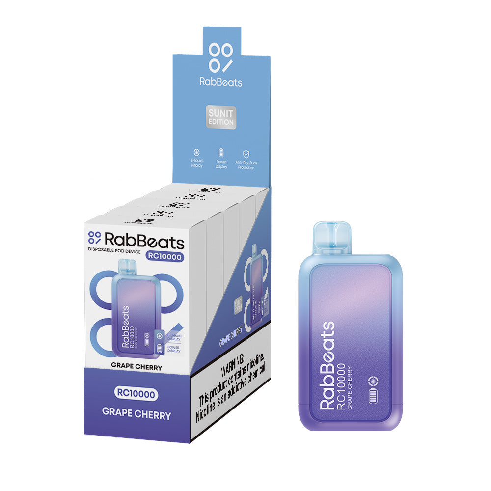 RabBeats RC10000 Rechargeable Disposable Device - 10000 Puffs