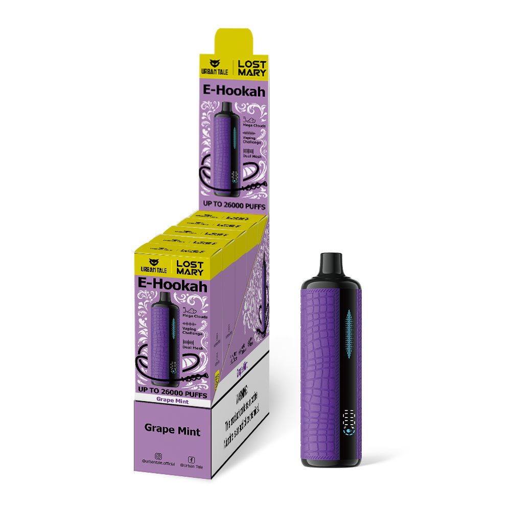 Urban Tale x Lost Mary E-Hookah Disposable Device - 26000 Puffs