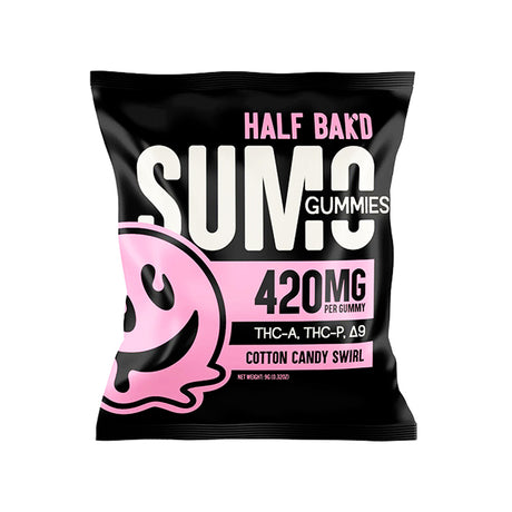 HALF BAK'D Sumo Gummies 2ct 420MG per Gummy