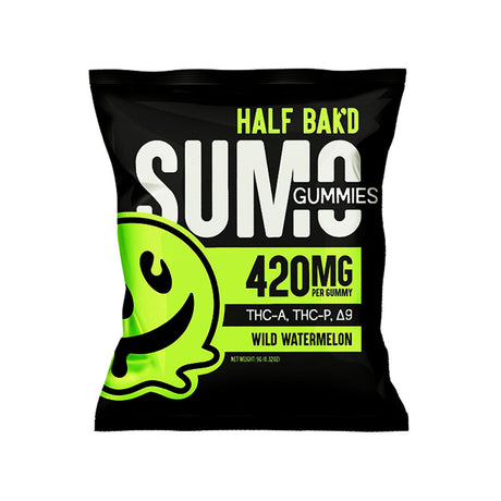 HALF BAK'D Sumo Gummies 2ct 420MG per Gummy