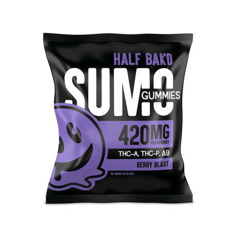 HALF BAK'D Sumo Gummies 2ct 420MG per Gummy