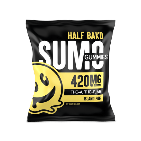 HALF BAK'D Sumo Gummies 2ct 420MG per Gummy