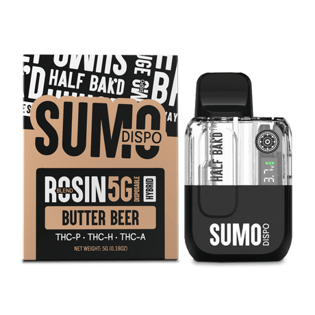 HALF BAK'D Sumo Rosin Blend Disposable 5G