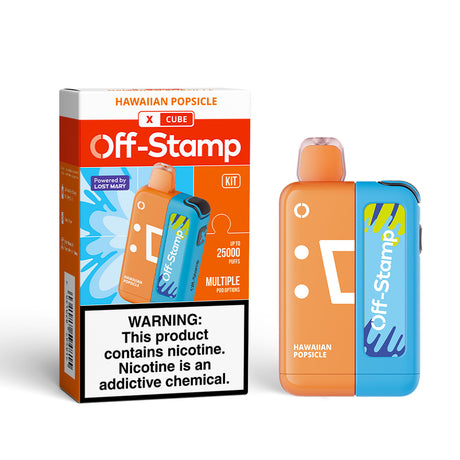 Off-Stamp X-CUBE 25K Disposable KIT Powered By LOST MARY – 25000 Puffs