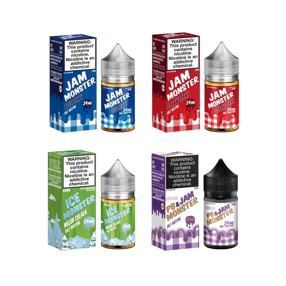 Jam Monster Nic Salt 30ml E-Juice