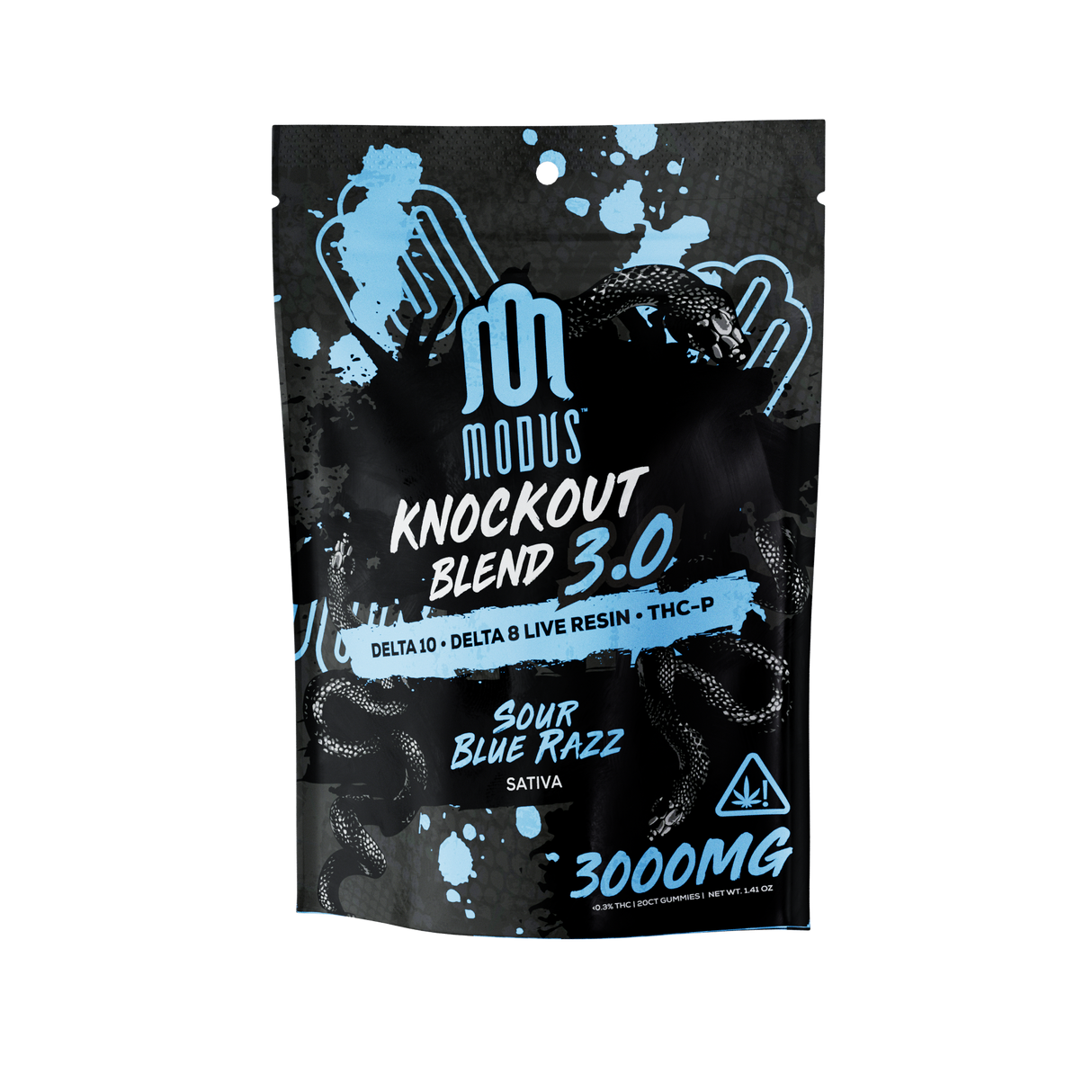 MODUS Knockout Blend 3.0 Gummies 3000mg - 20 Count