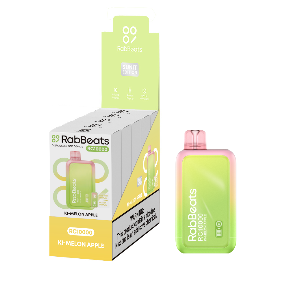 RabBeats RC10000 Rechargeable Disposable Device - 10000 Puffs