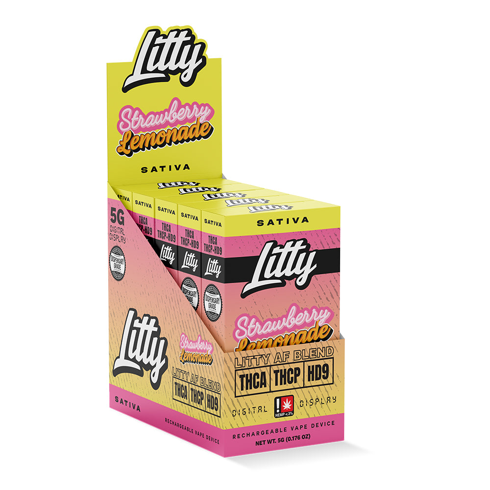 Litty 'Litty AF Blend' THCA THCP HD9 Disposable 5G