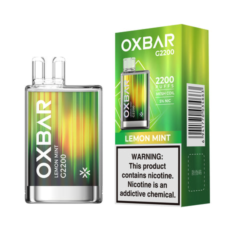 OXBAR G2200 Disposable Device – 2200 Puffs [BUY 5 BOXES GET 1 FREE] OXBAR OXBAR G2200 Disposable Device – 2200 Puffs [BUY 5 BOXES GET 1 FREE]