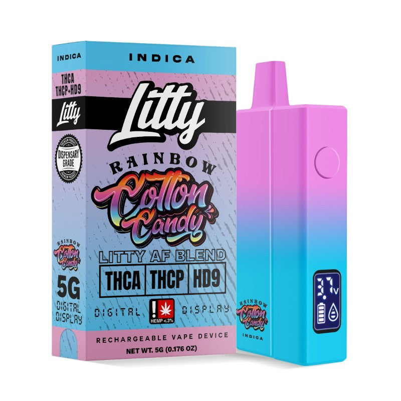 Litty 'Litty AF Blend' THCA THCP HD9 Disposable 5G