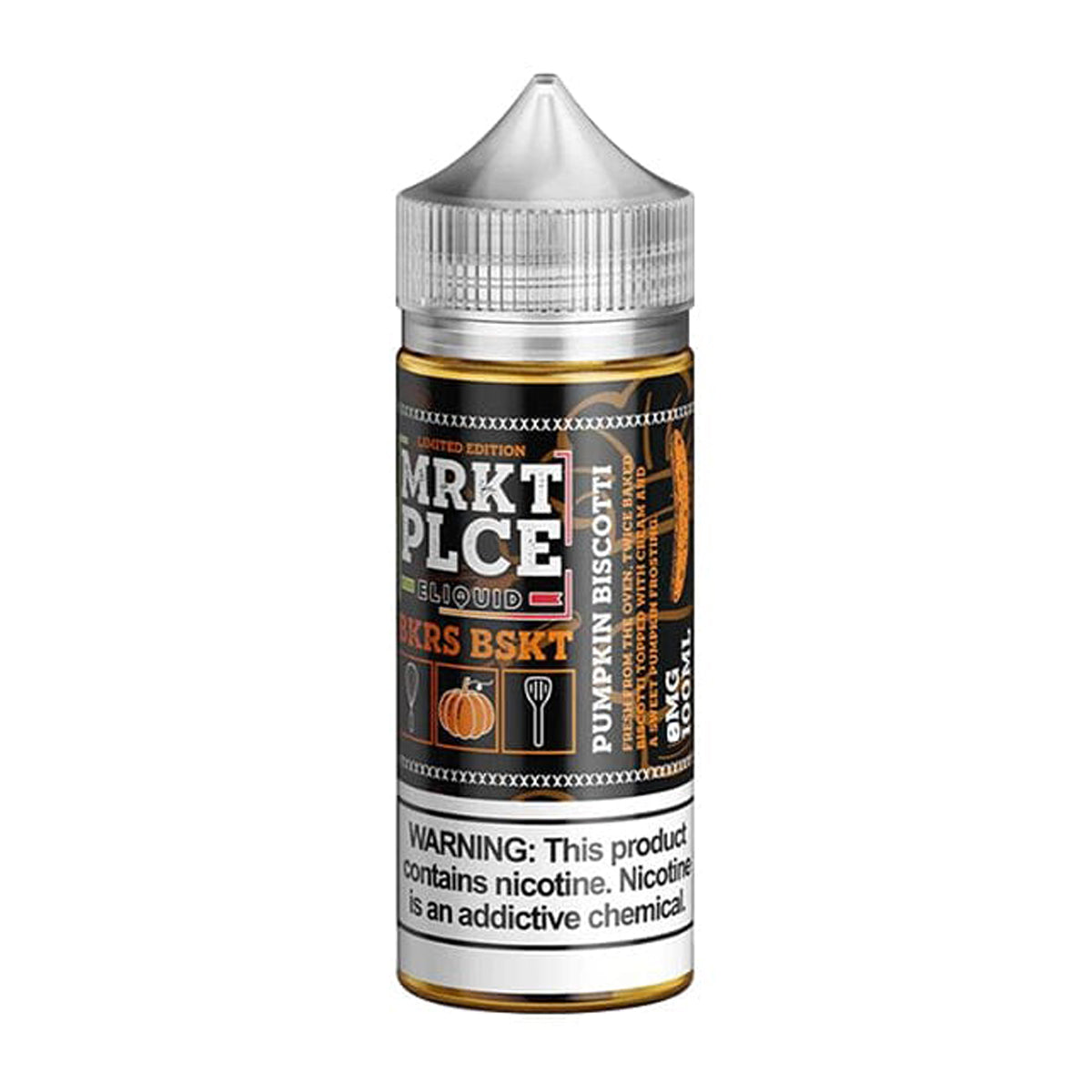 MRKTPLCE BKRS BSKT 100ML E-Liquid