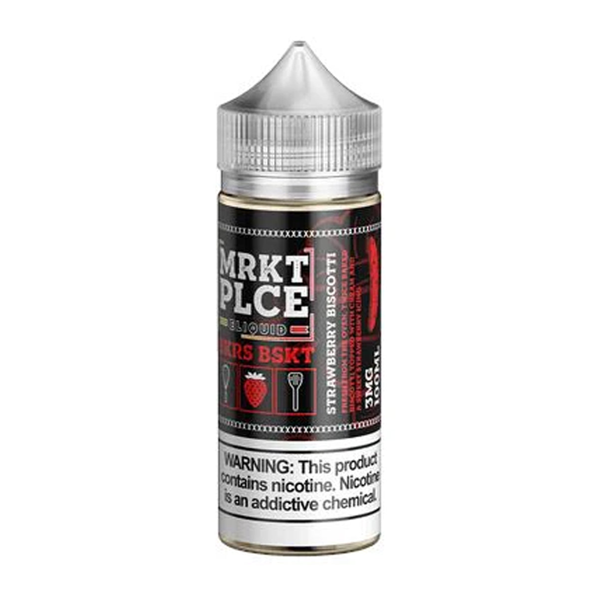 MRKTPLCE BKRS BSKT 100ML E-Liquid