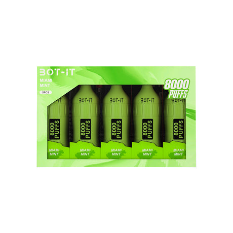 BOT-IT 8000 Pocket Size Edition Rechargeable Disposable Device – 8000 Puffs [BUY 10 BOXES GET 2 FREE] BOT-IT BOT-IT 8000 Pocket Size Edition Rechargeable Disposable Device – 8000 Puffs [BUY 10 BOXES GET 2 FREE]