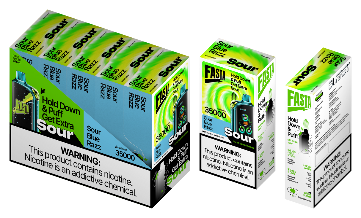 FASTA Burrst 35000 Disposable Device – 35000 Puffs