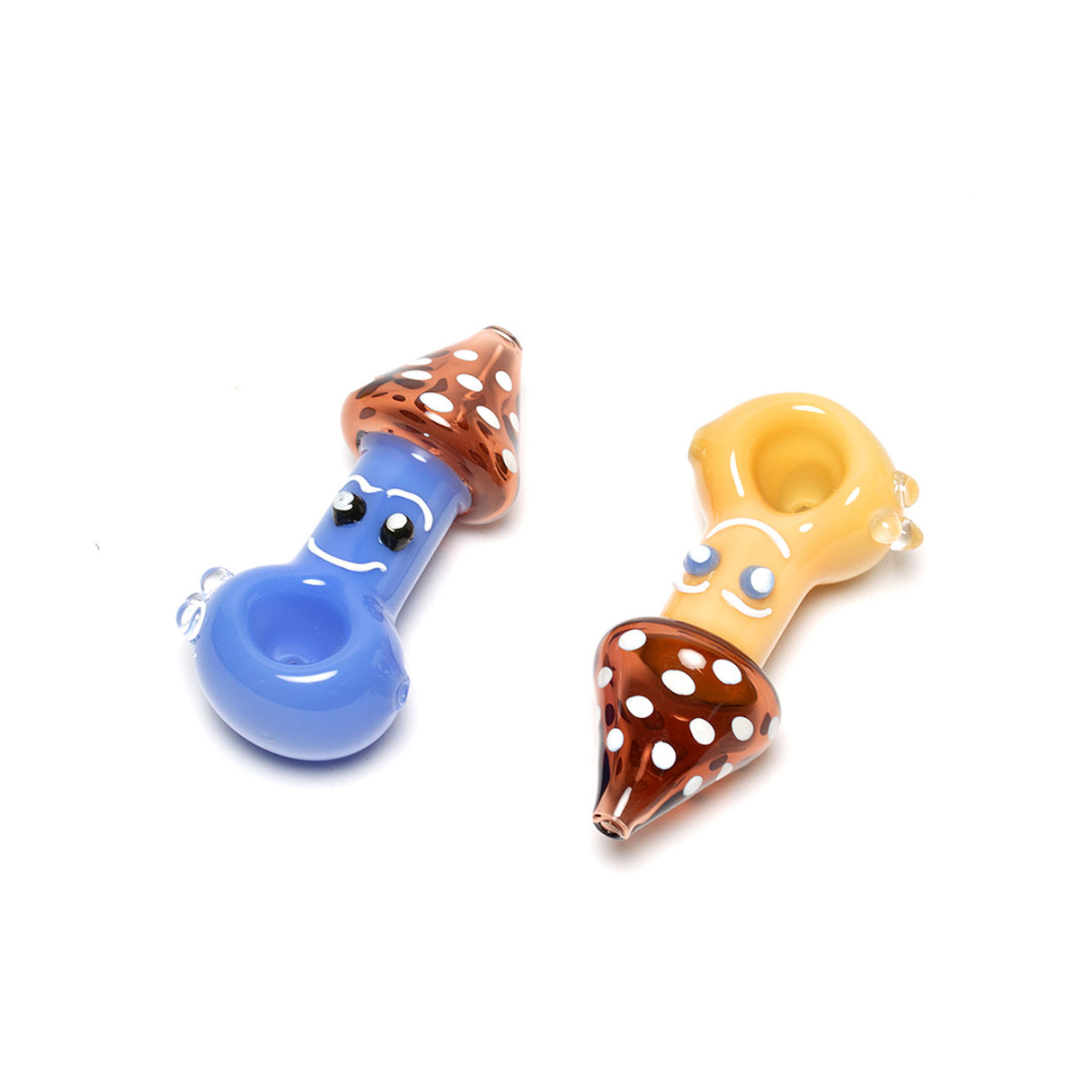 5″ Colored Mushroom Glass Pipe Unishowinc 5″ Colored Mushroom Glass Pipe