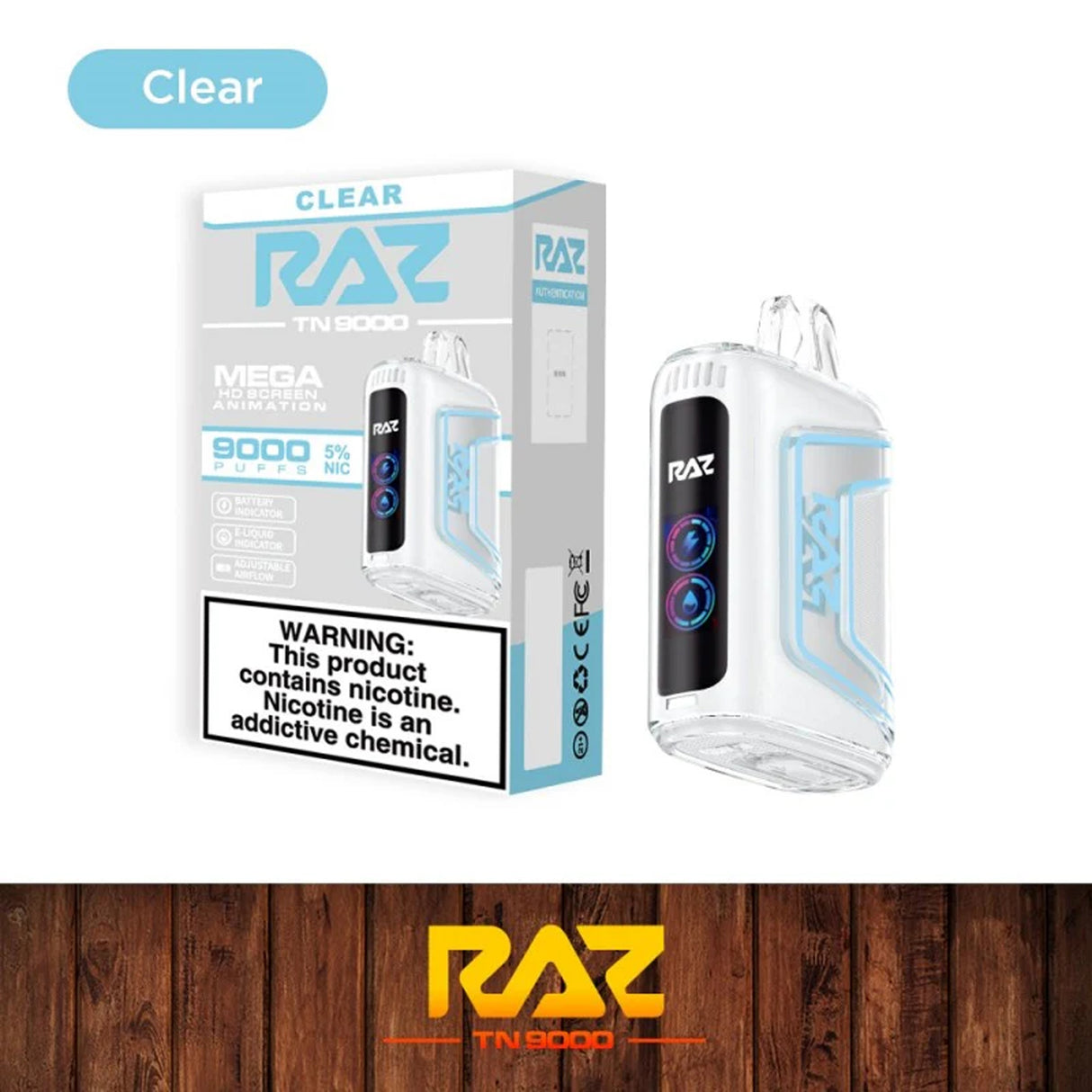 RAZ TN9000 Disposable Device – 9000 Puffs