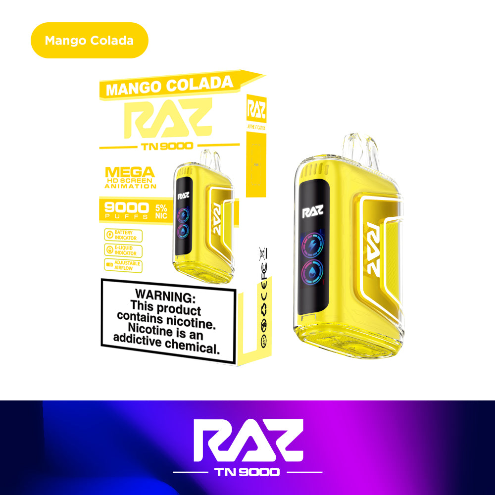 RAZ TN9000 Disposable Device – 9000 Puffs