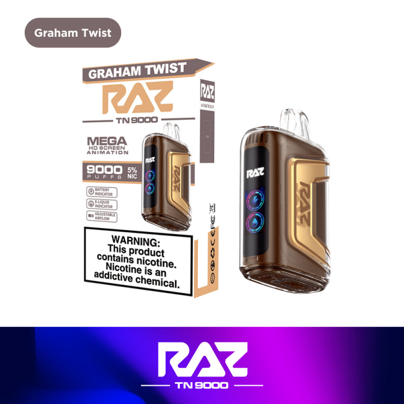 RAZ TN9000 Disposable Device – 9000 Puffs