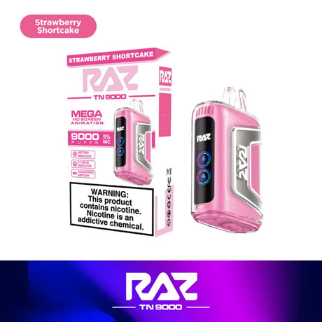 RAZ TN9000 Disposable Device – 9000 Puffs