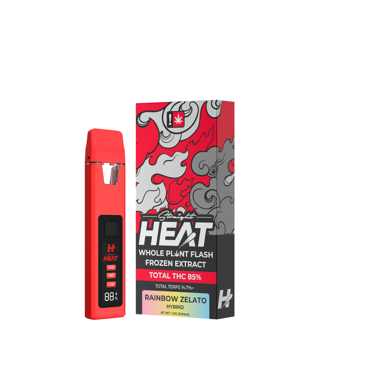 Straight Heat 1g Disposable Device