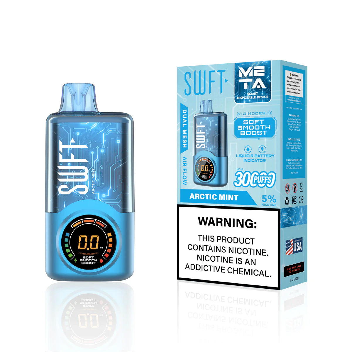 SWFT Meta 30K Rechargeable Disposable Device - 30000 Puffs