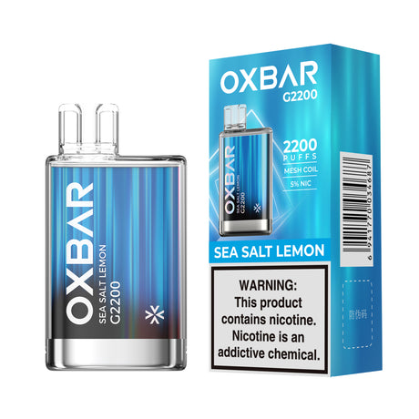 OXBAR G2200 Disposable Device – 2200 Puffs [BUY 5 BOXES GET 1 FREE] OXBAR OXBAR G2200 Disposable Device – 2200 Puffs [BUY 5 BOXES GET 1 FREE]