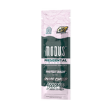 Two premium 2-gram Modus Presidential prerolls featuring a blend of Pegasus Delta 8, THC-A Liquid Diamonds, and THC-V, made with US-grown hemp and third-party lab tested for quality and purity.