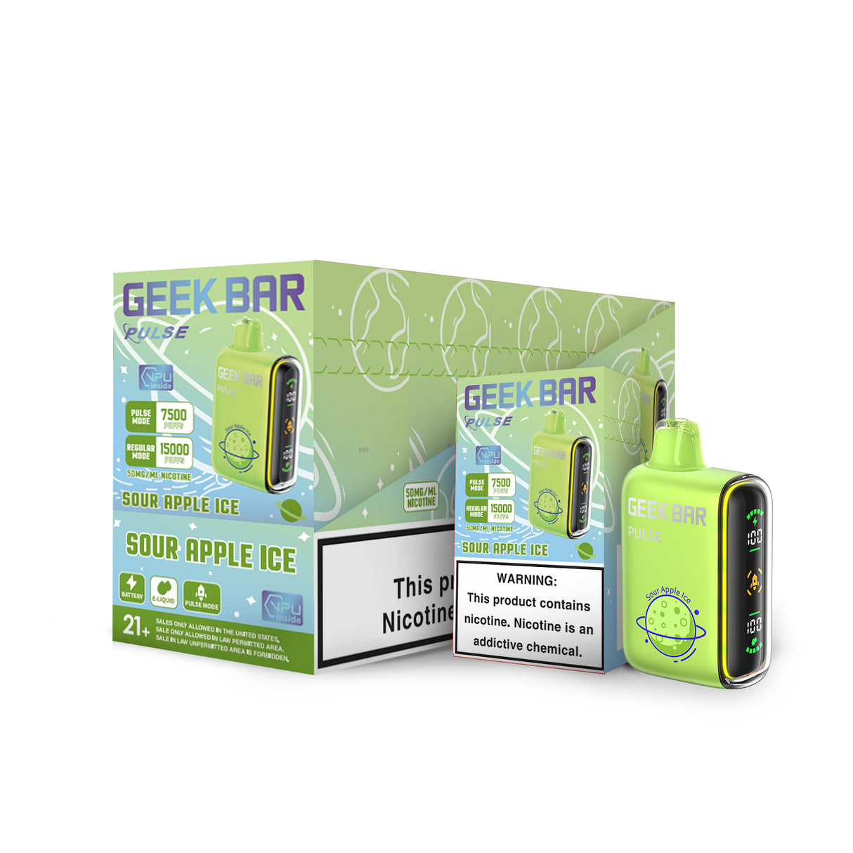 Geek Bar Pulse Rechargeable Disposable Device – 15000 Puffs