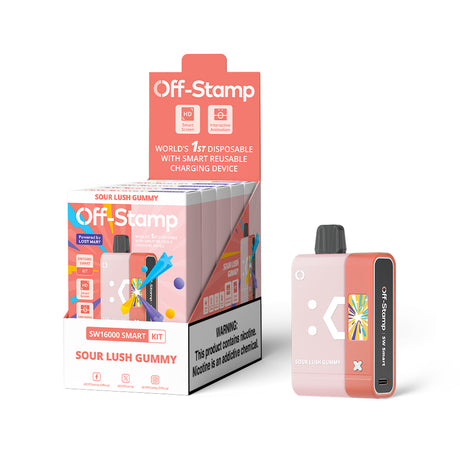 Off-Stamp SW16000 Smart Disposable Kit Powered By LOST MARY – 16000 Puffs