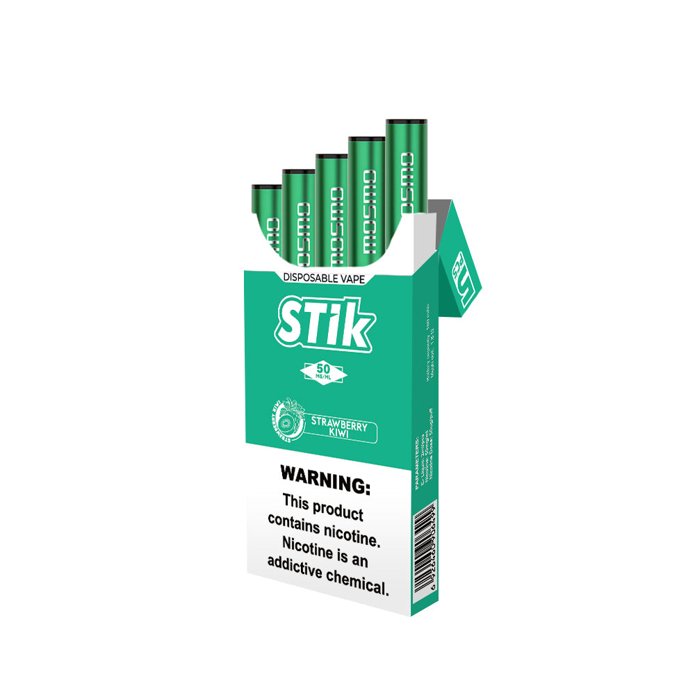 MOSMO STiK 300 Puffs Disposable E-Cig (5-Pack) – 1500 Puffs