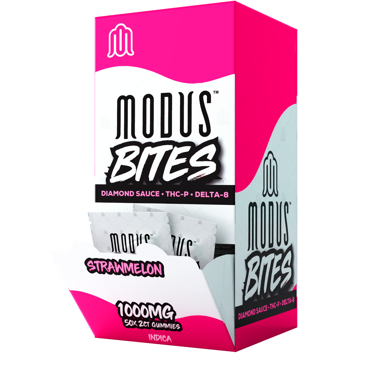 MODUS BITES Gummies 500mg - 50 Pack Display