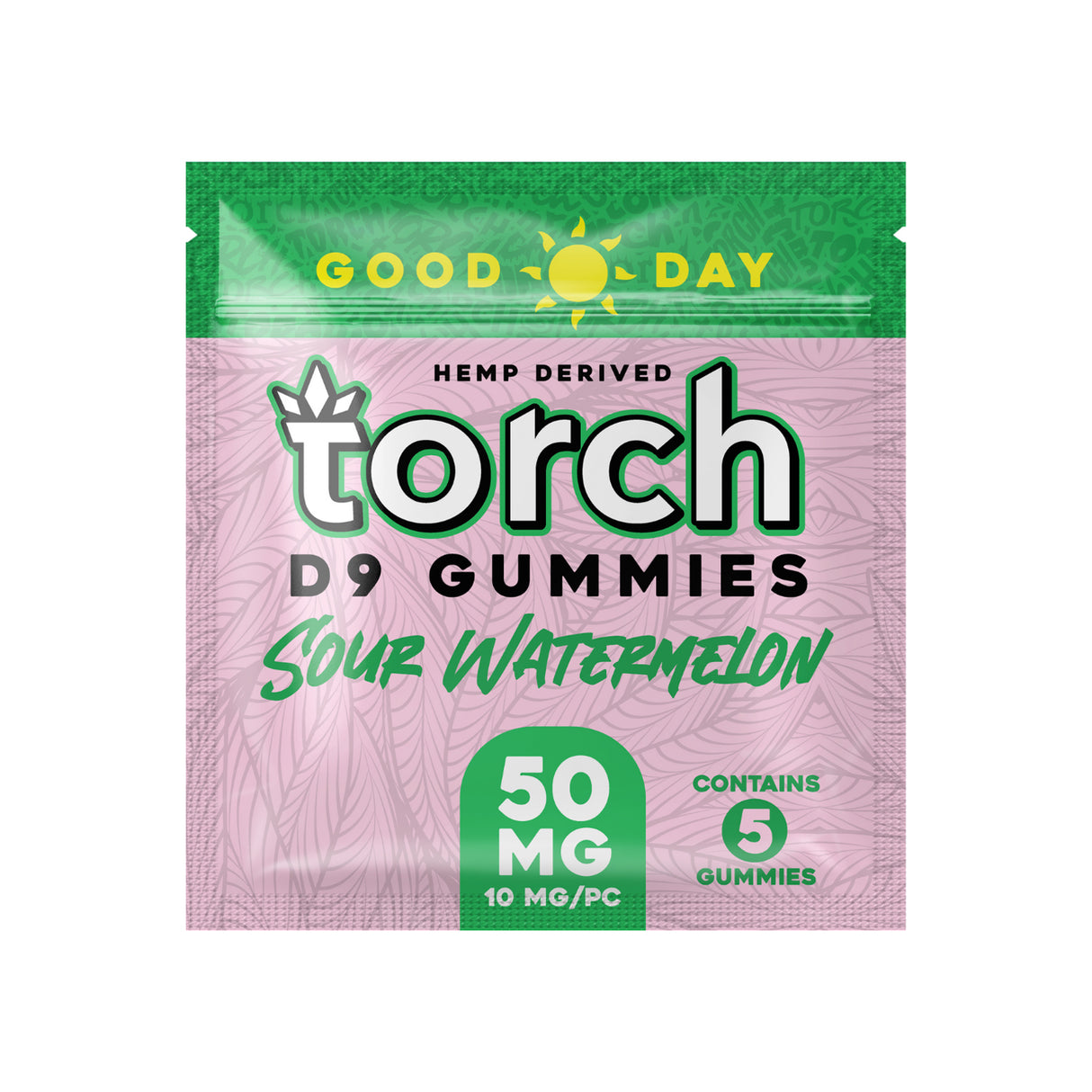 TORCH Good Day Hemp Derived D9 Gummies 5CT 50MG