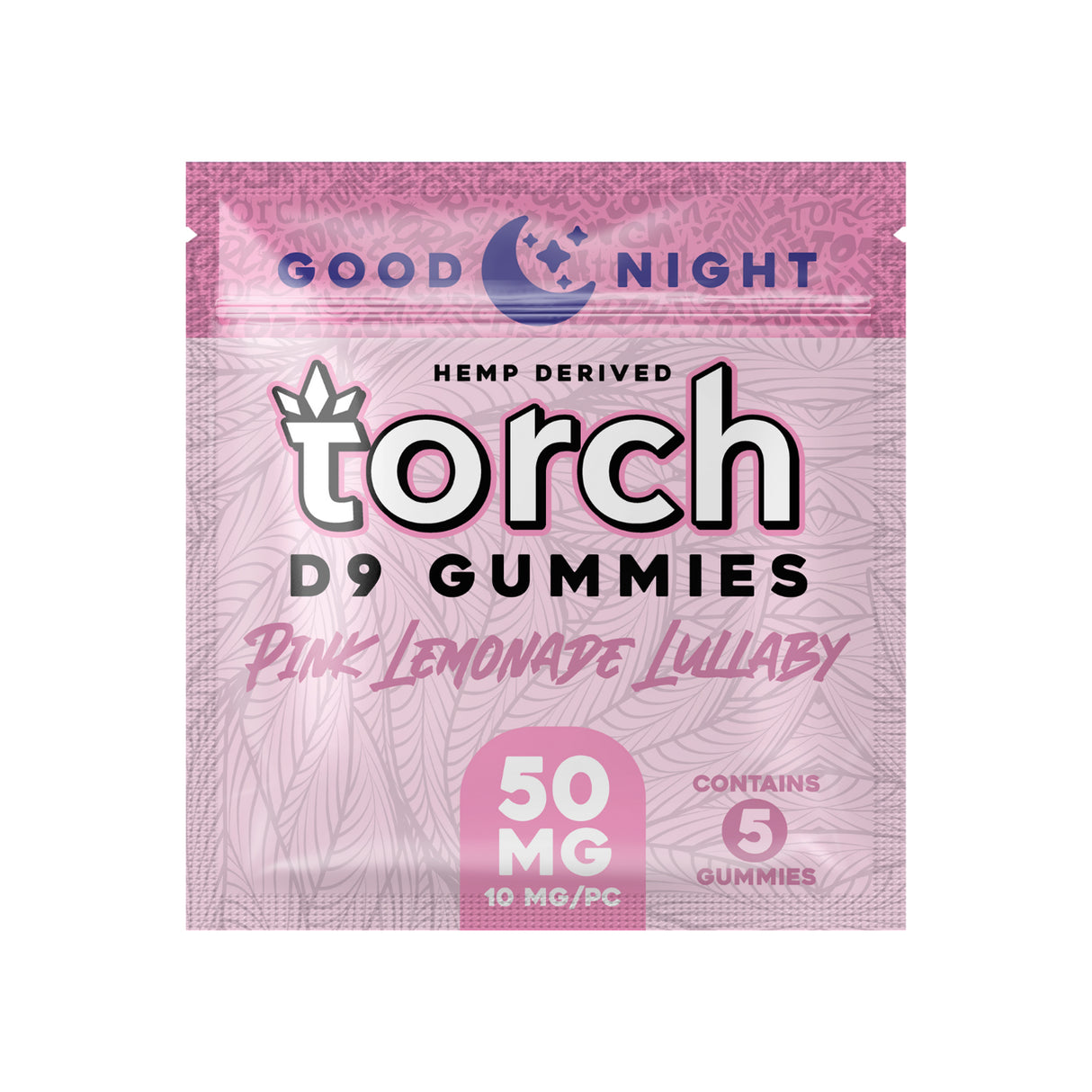 TORCH Good Night Hemp Derived D9 Gummies 5CT 50MG