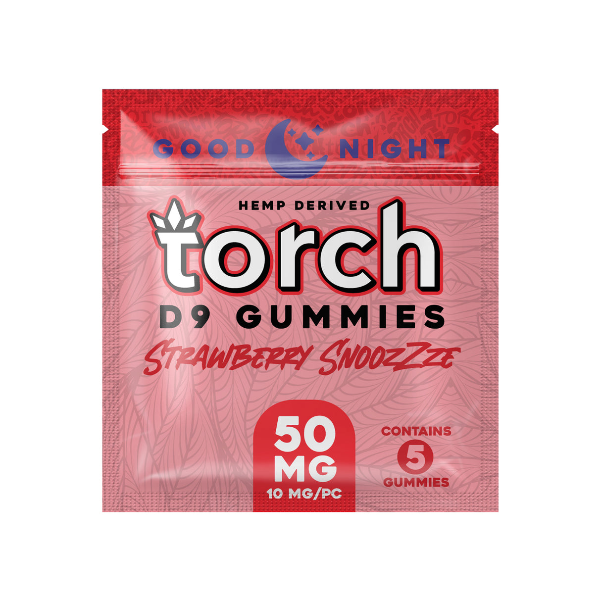 TORCH Good Night Hemp Derived D9 Gummies 5CT 50MG