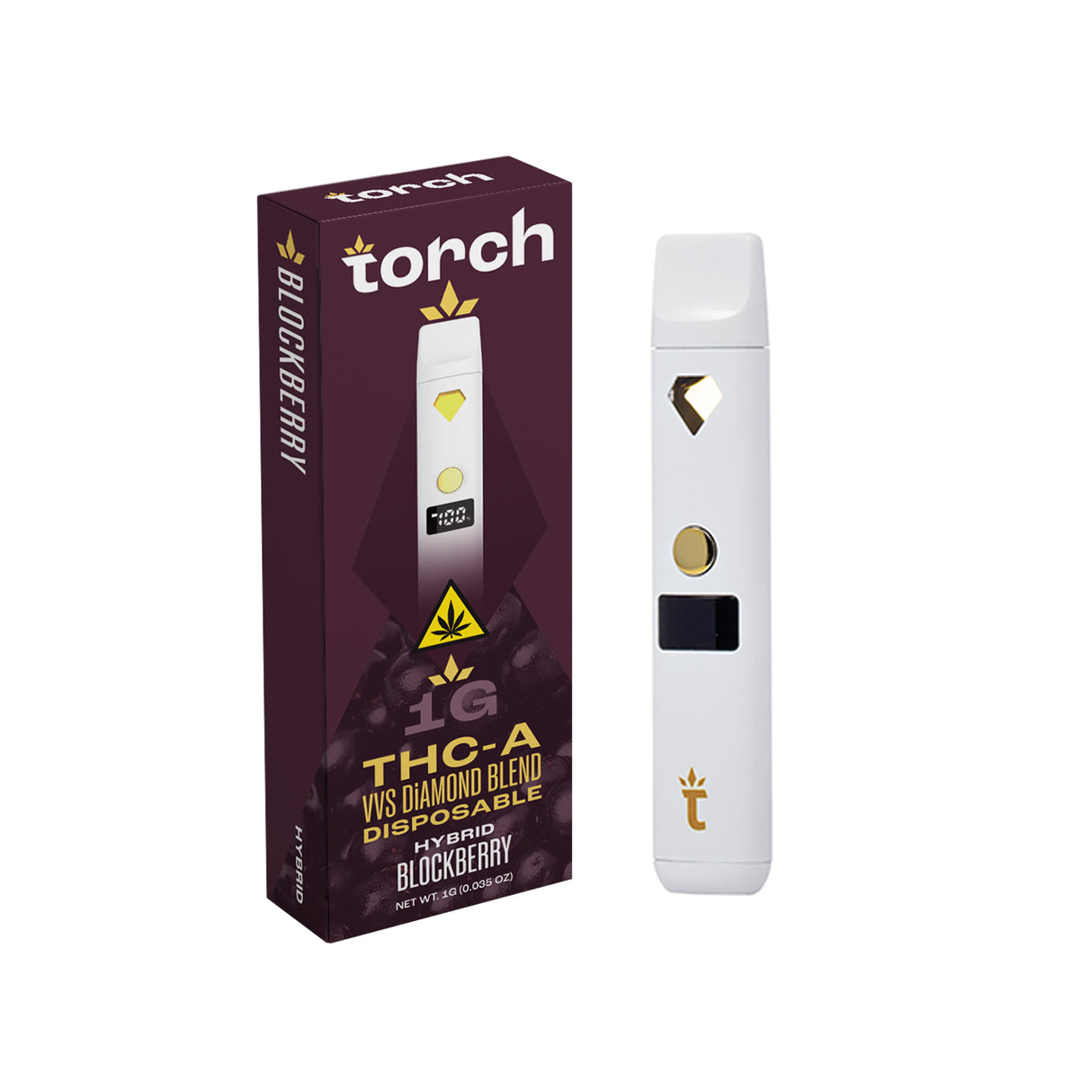 TORCH THC-A VVS Diamond Blend Disposable 1G