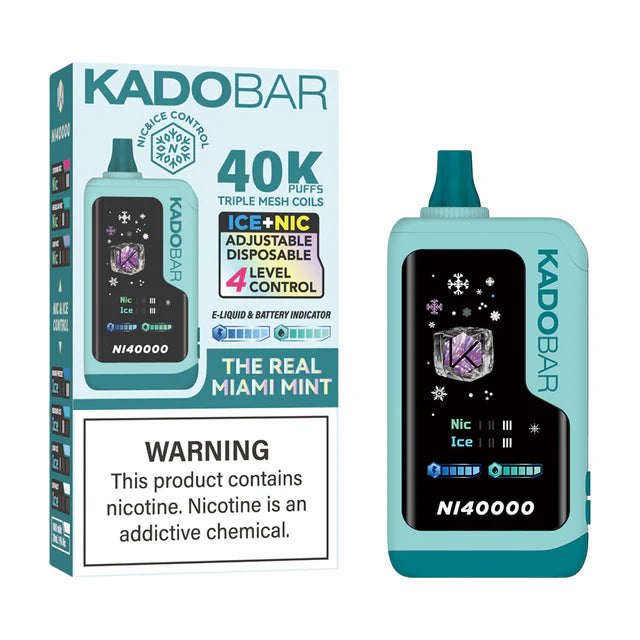 KADOBAR NI40000 Nic+Ice Control Disposable Device - 40000 Puffs