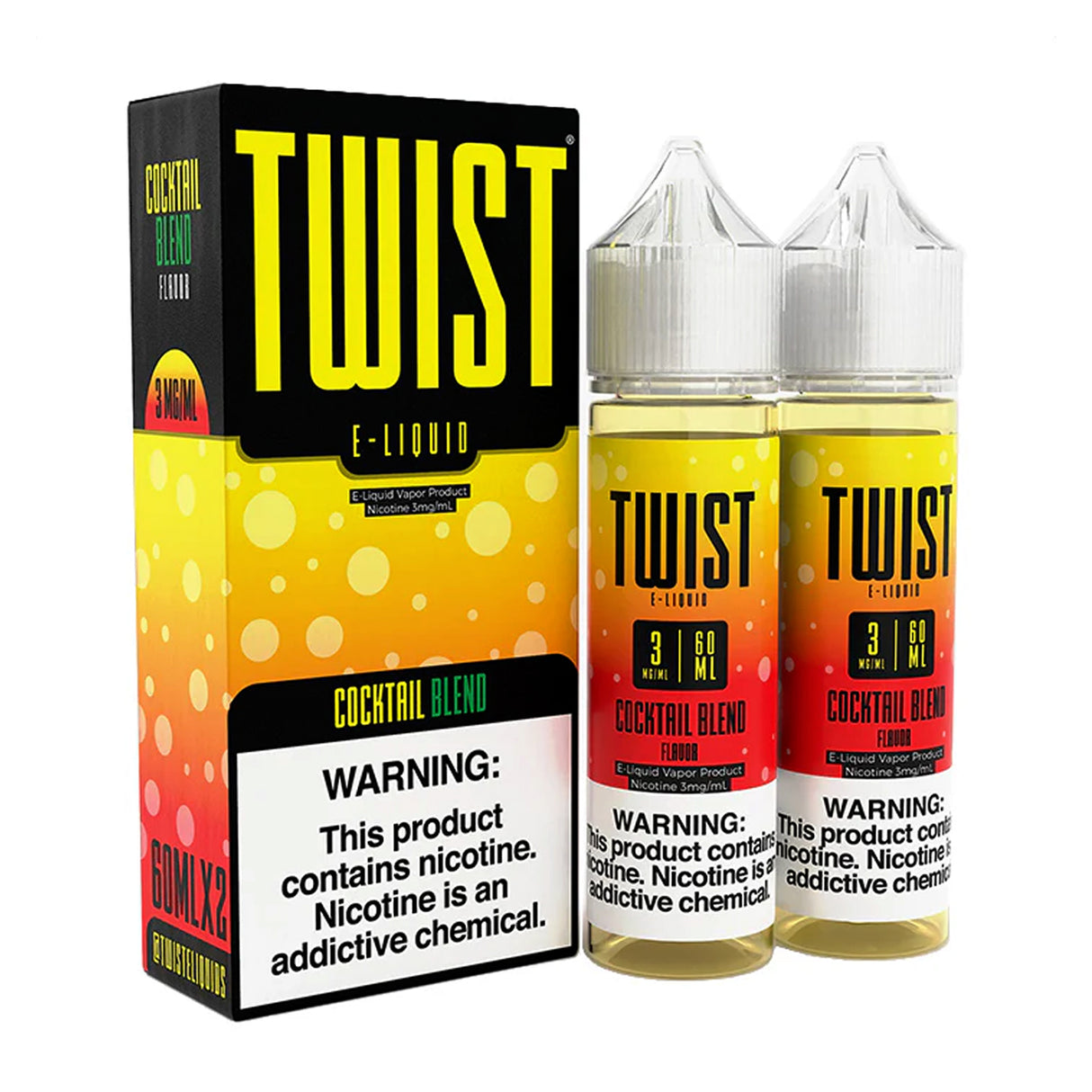 Twist E-Liquid 120ML - Cocktail Blend (Fruit Cocktail Blend)