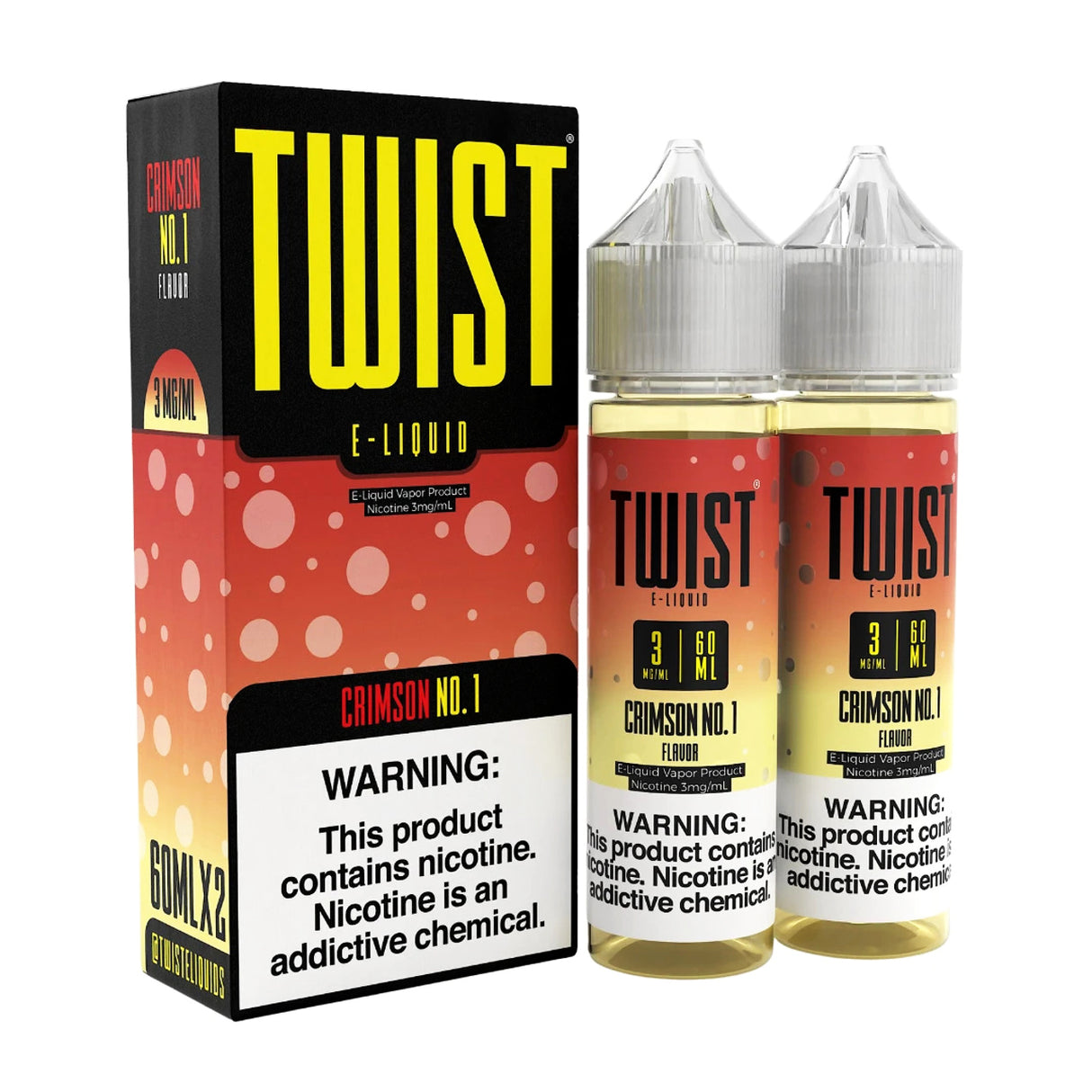 Twist E-Liquid 120mL - Crimson No.1