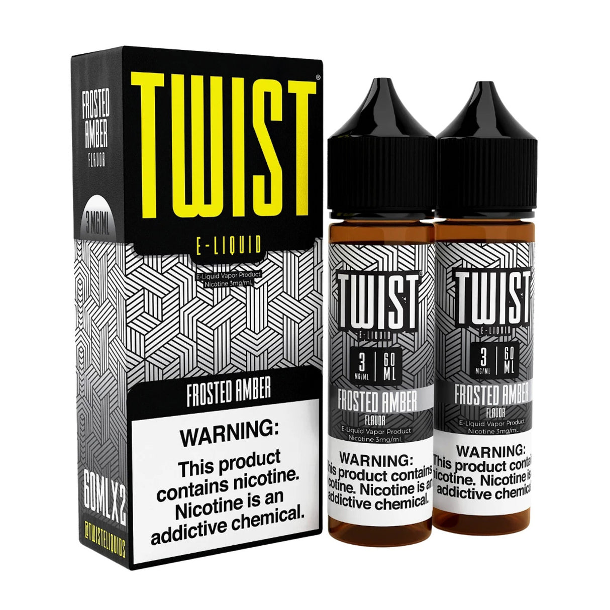 Twist E-Liquid 120ML – Frosted Amber (Frosted Sugar Cookie)