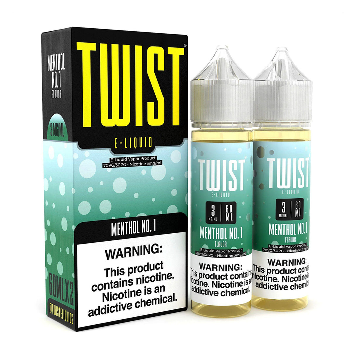 Twist E-Liquid 120ML – Menthol No.1