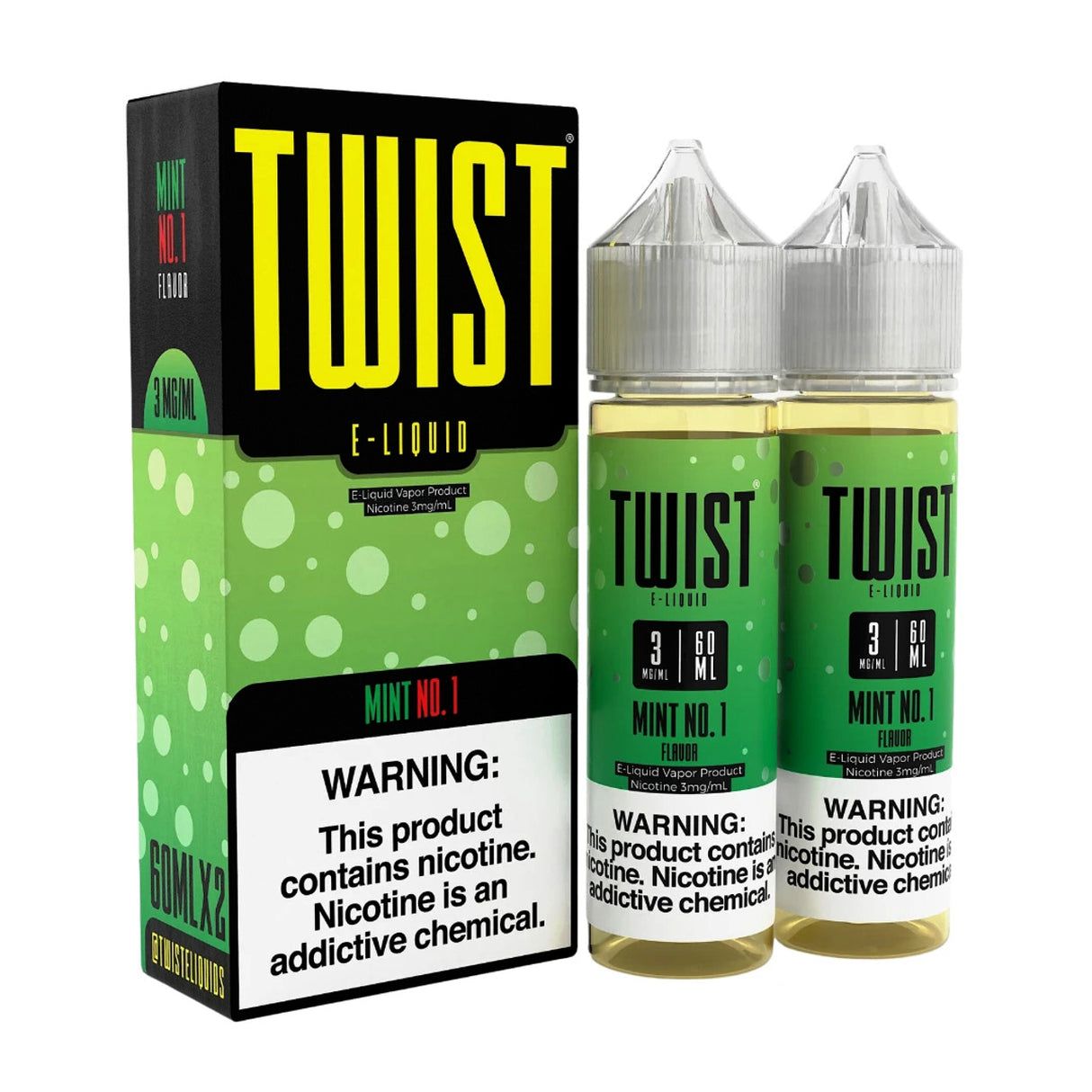 Twist E-Liquid 120ML – Mint No.1