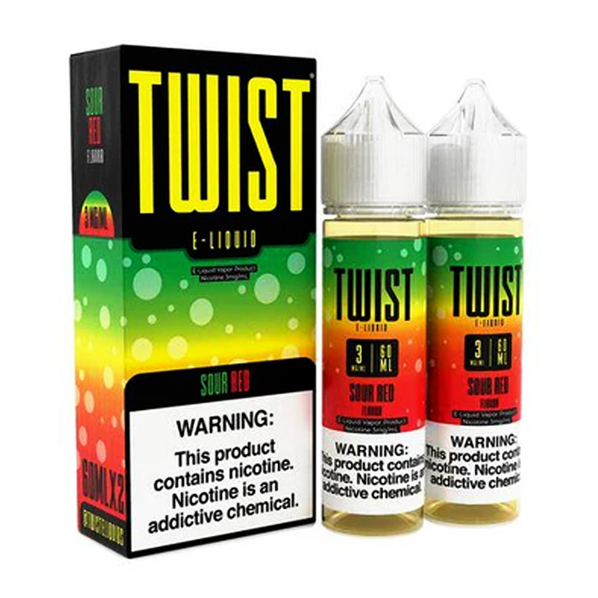 Twist E-Liquid 120ML – Sour Red (Sweet & Sour)